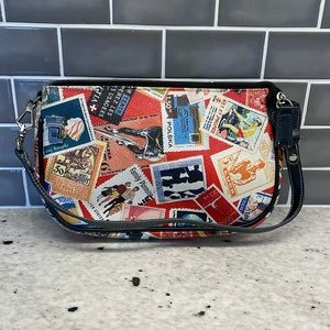 Sydney Love Small Postage Stamp Pattern Handbag